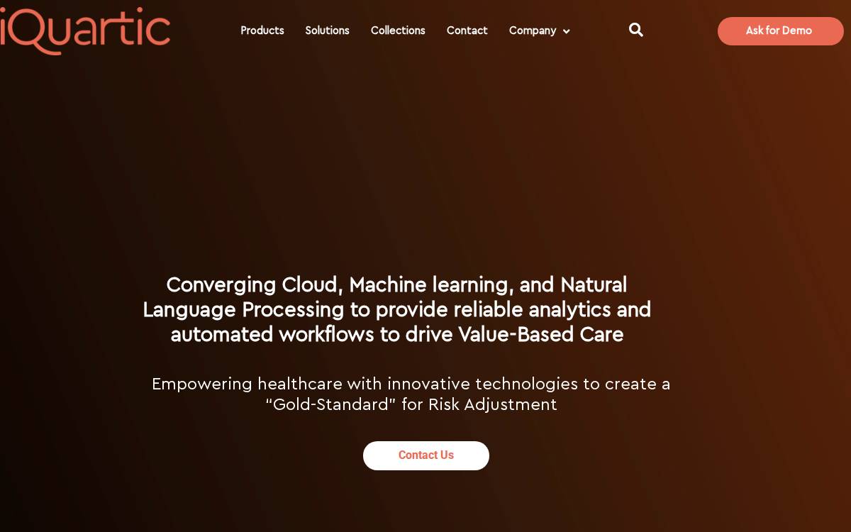 iQuartic website preview
