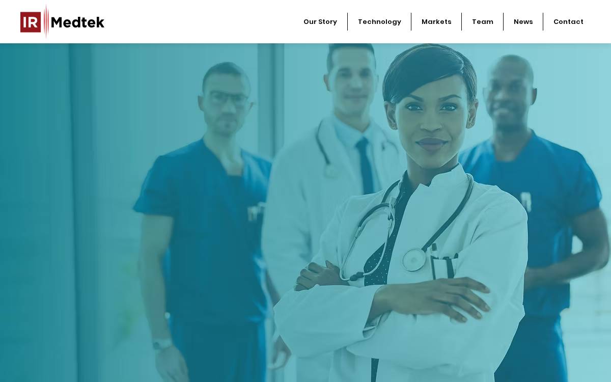 IR Medtek website preview