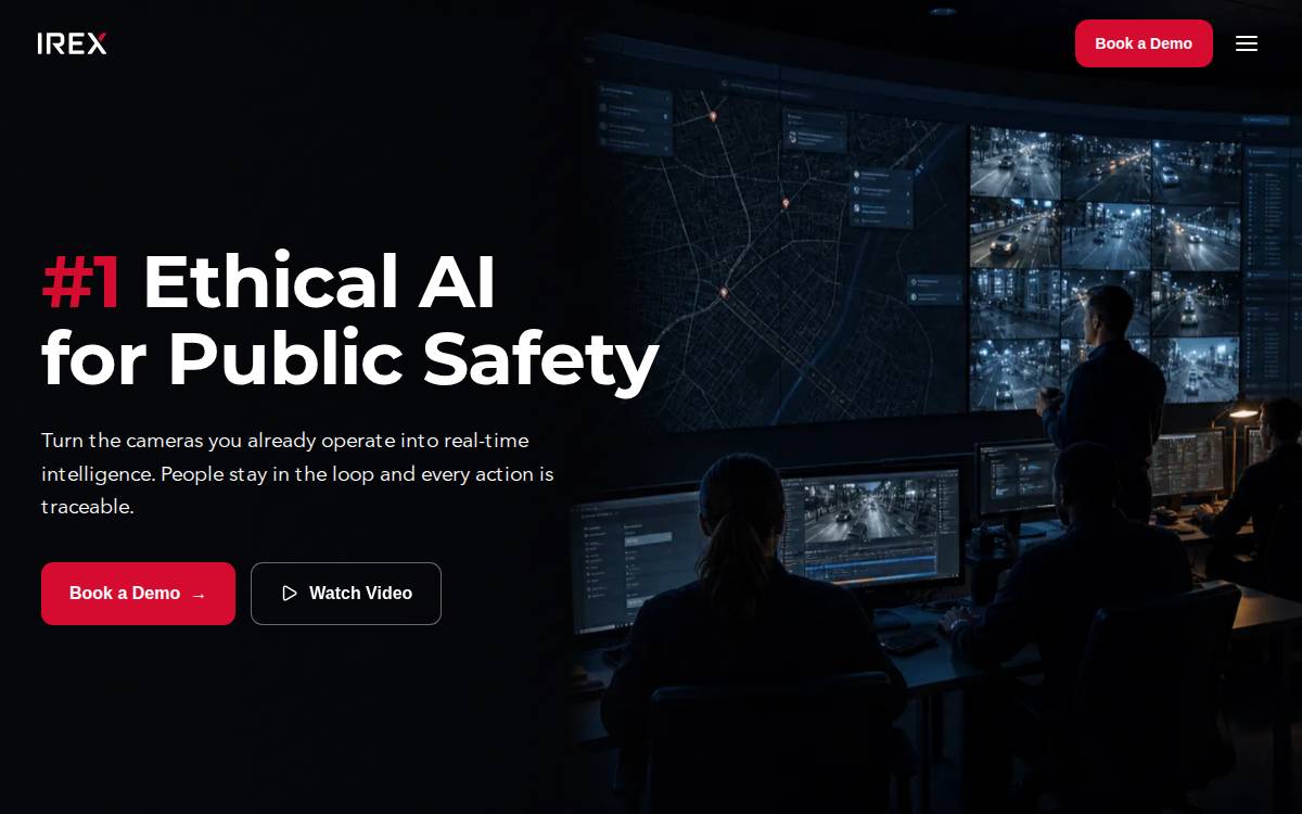 Irex website preview