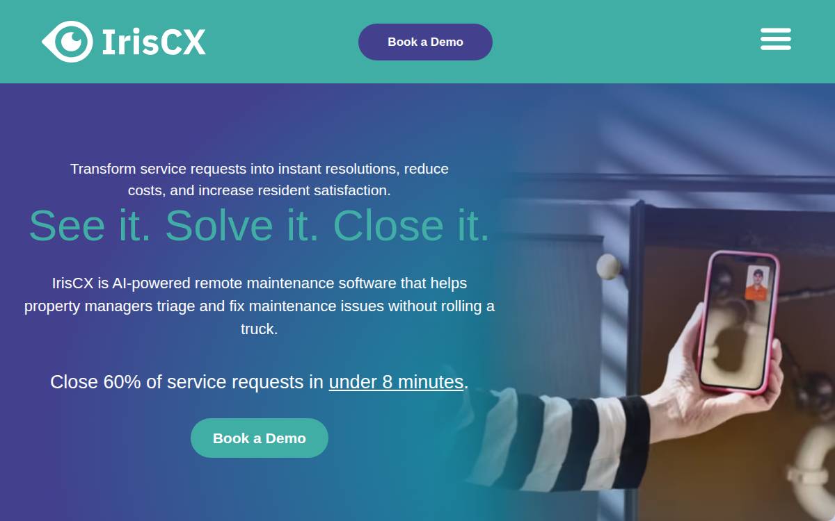 Iriscx website preview