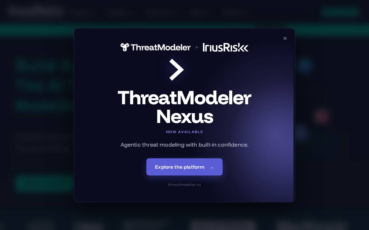 Irius Risk website preview