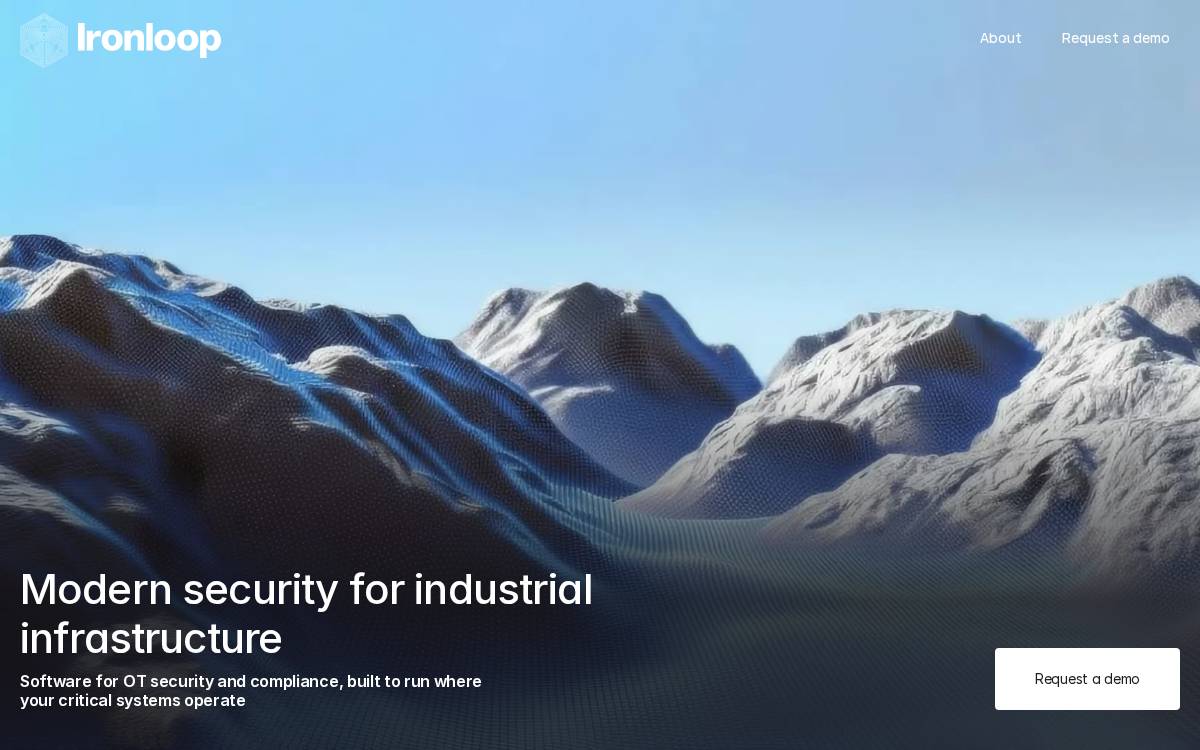 Ironloop website preview