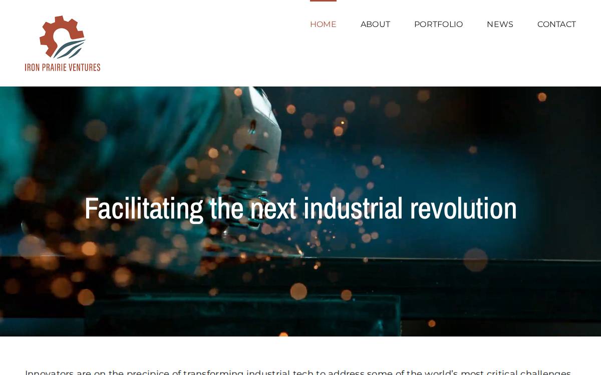 Ironprairie website preview