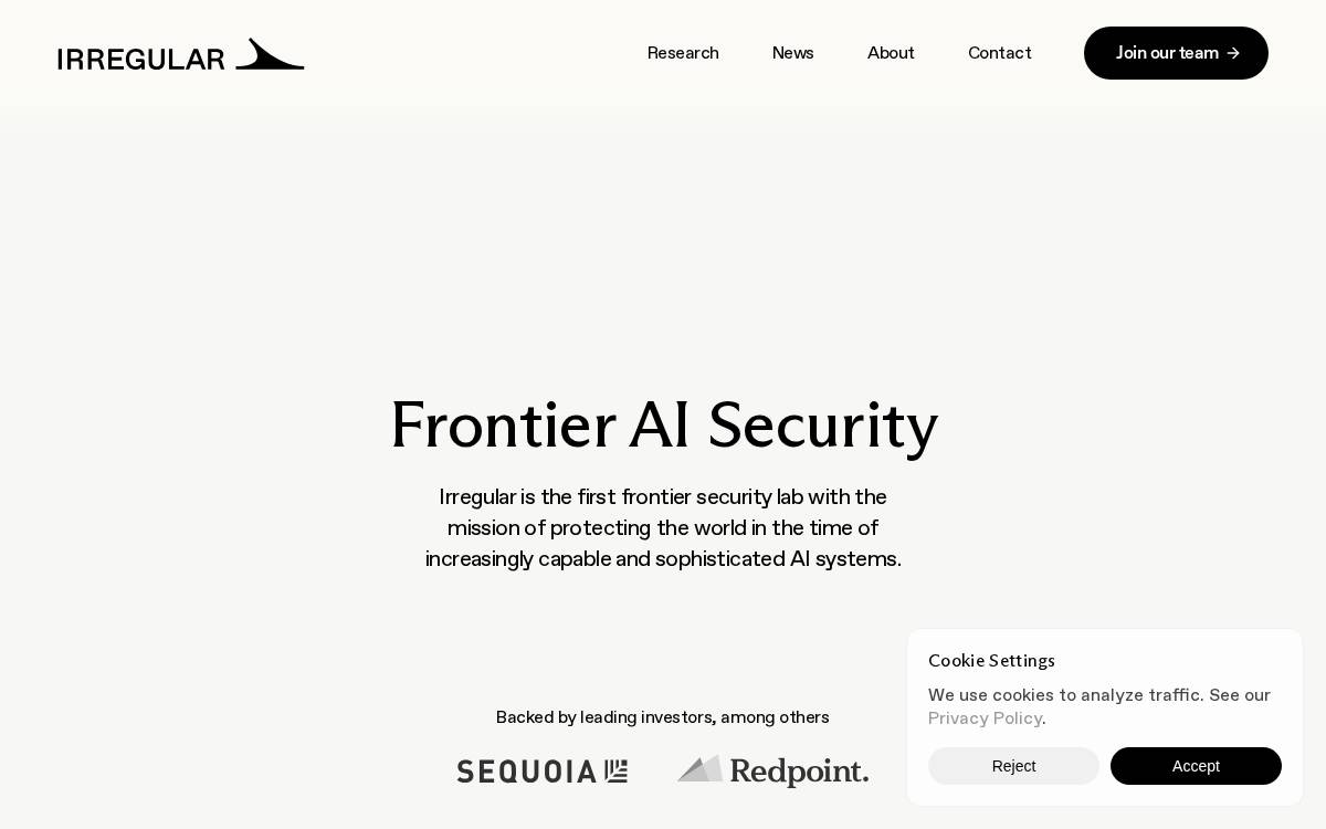 Irregular website preview