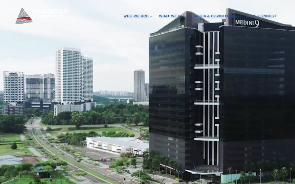 Iskandarinvestment website preview