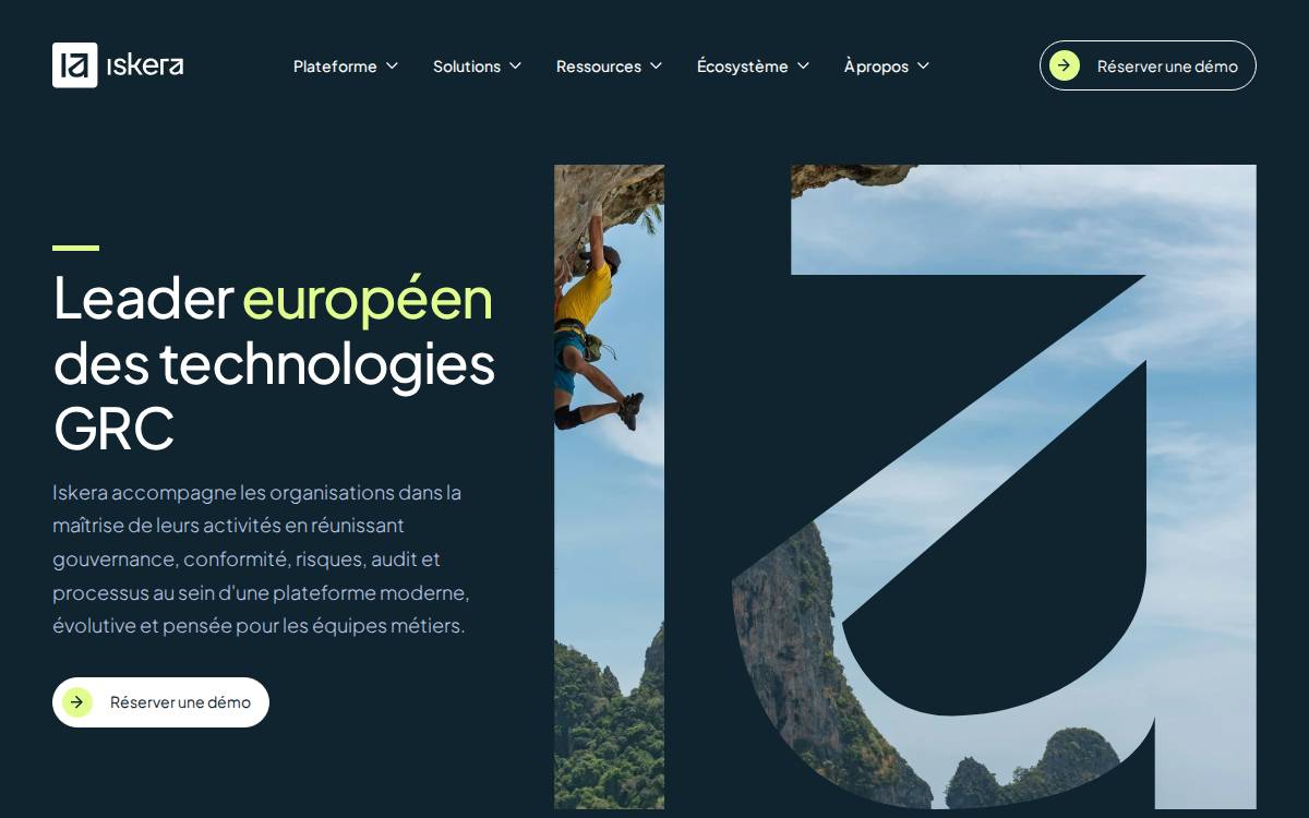 Iskera website preview