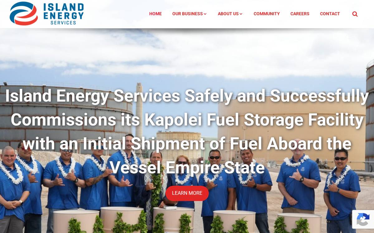 Islandenergyservices website preview