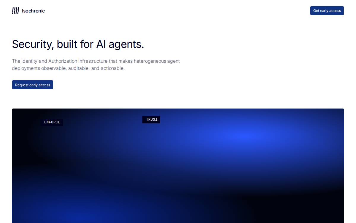 Isochronic website preview