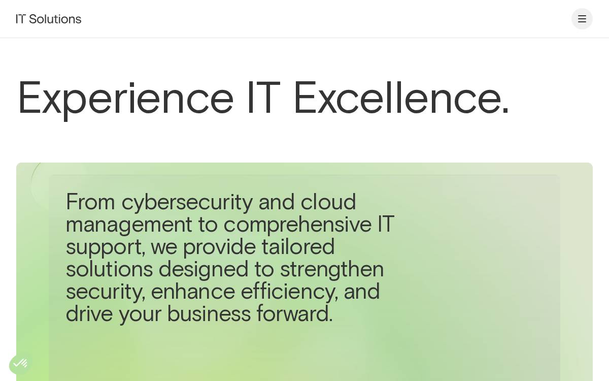 IT Solutions Consulting, Inc. website preview