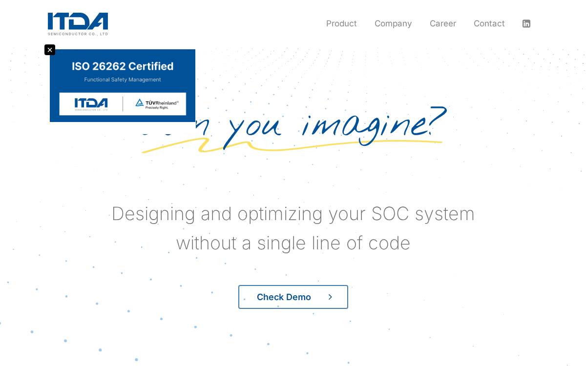 Itdasemi website preview