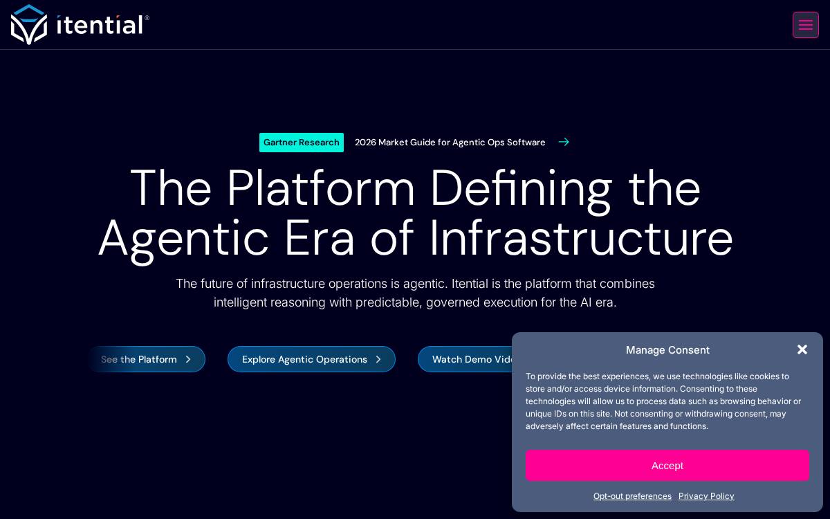 Itential website preview