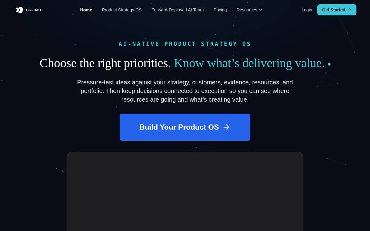Iteright website preview