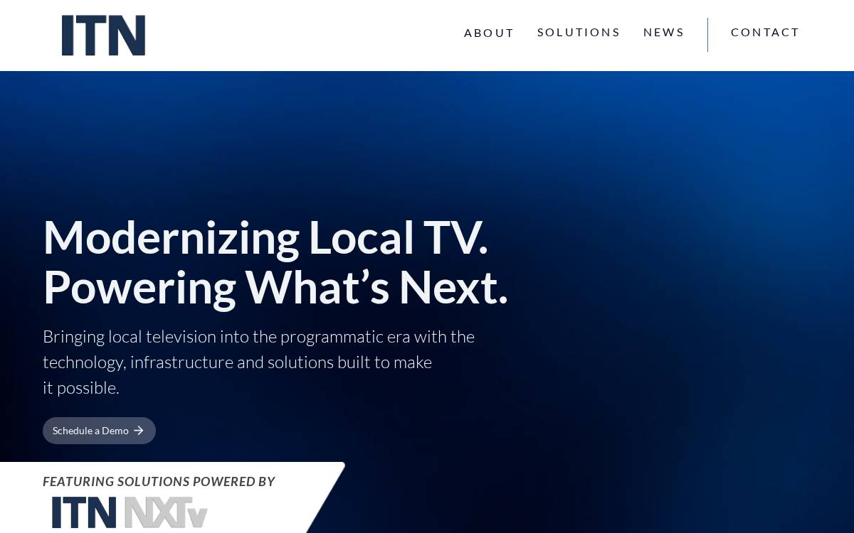 ITN Networks website preview