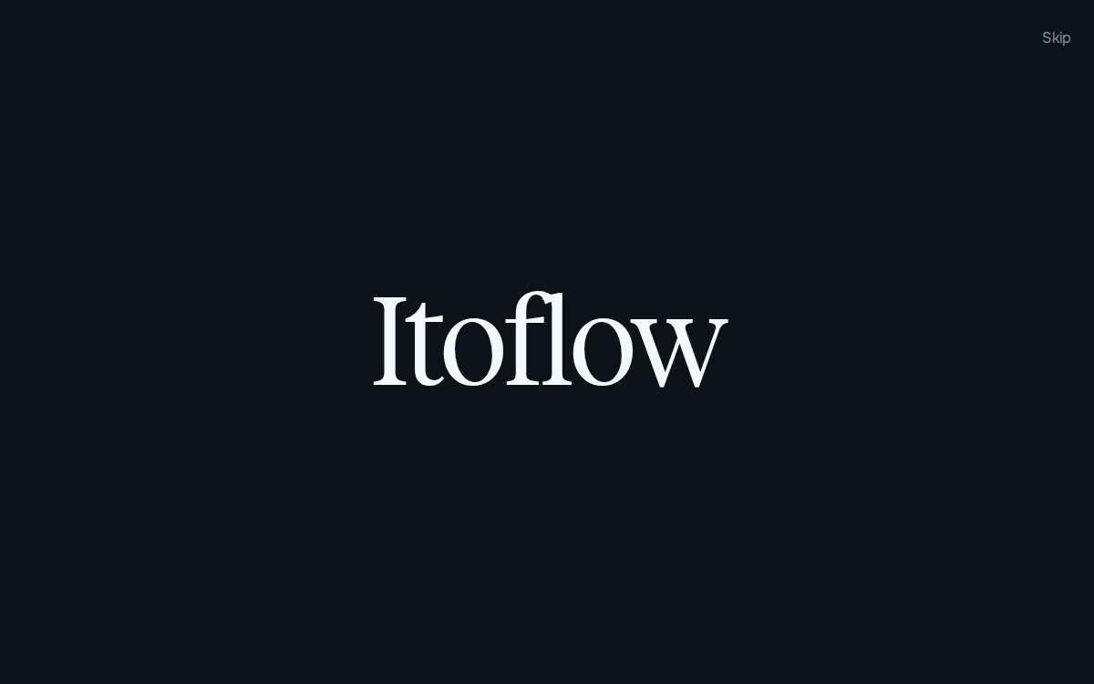 ItoFlow website preview