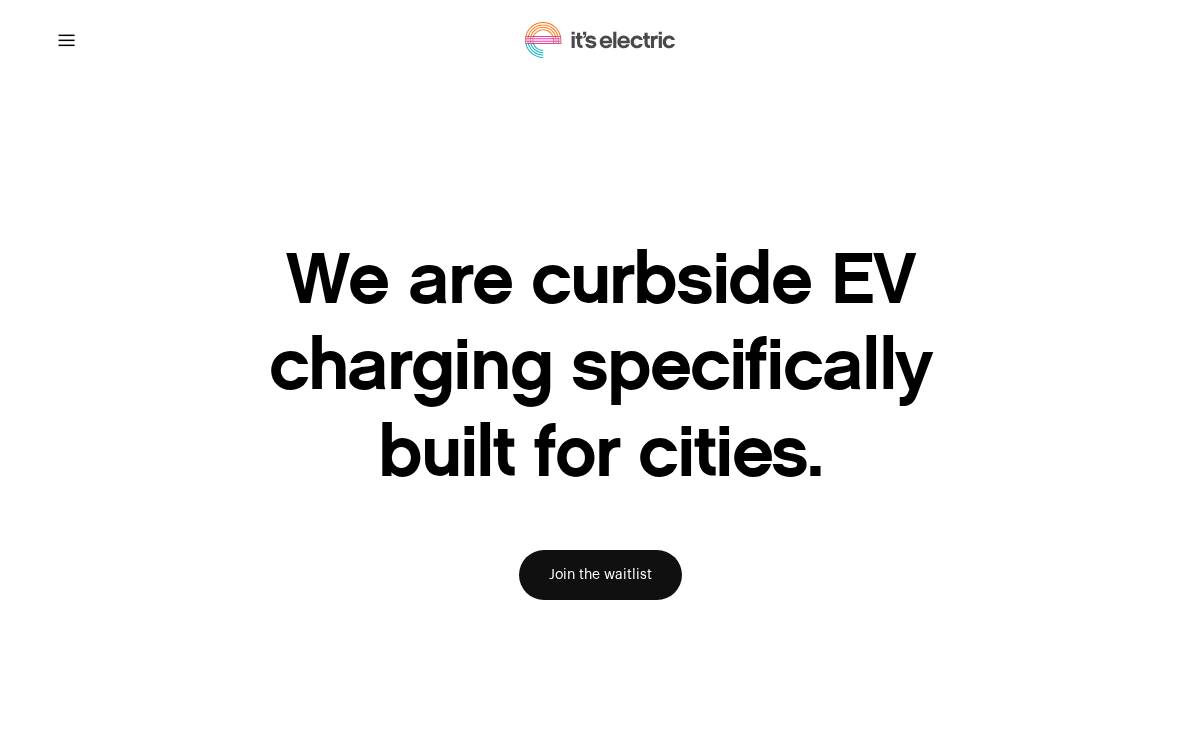 it’s electric website preview