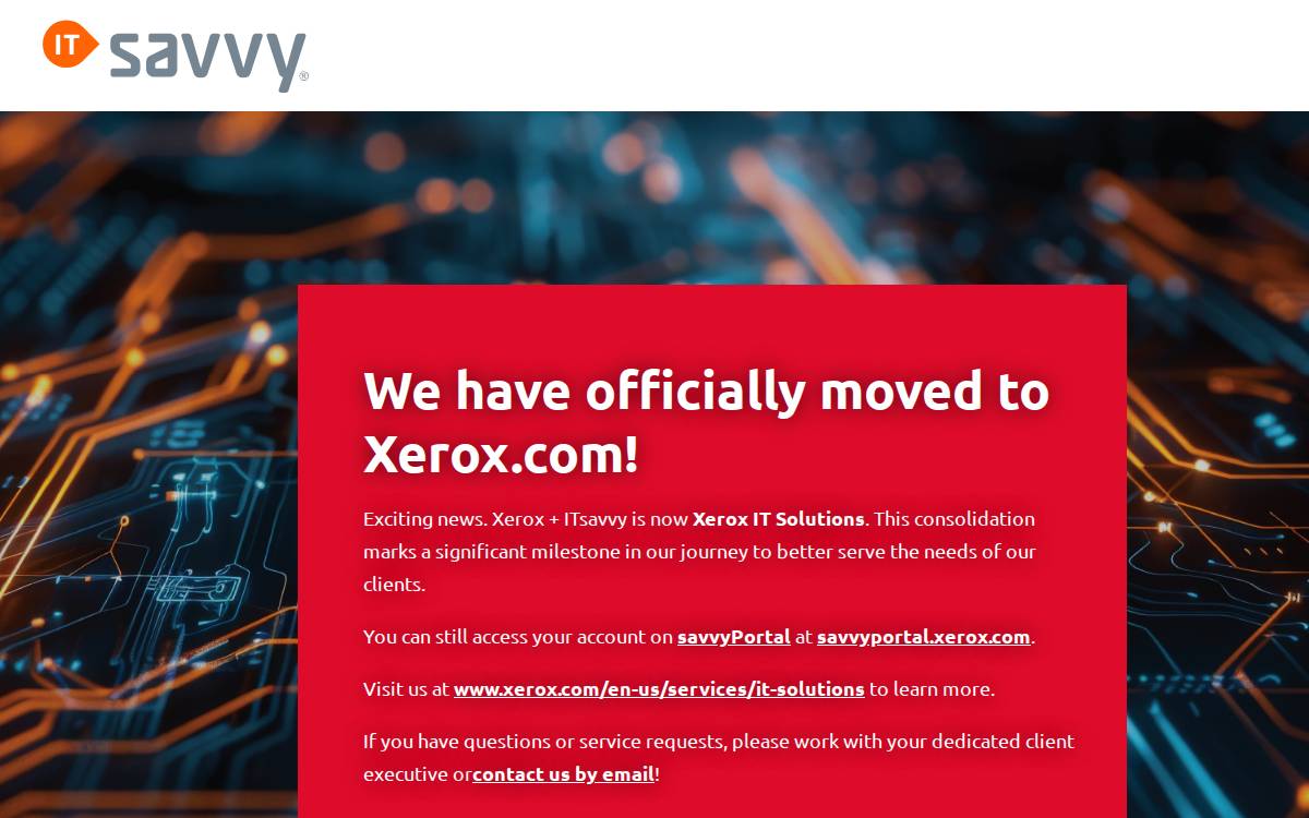 ITsavvy website preview