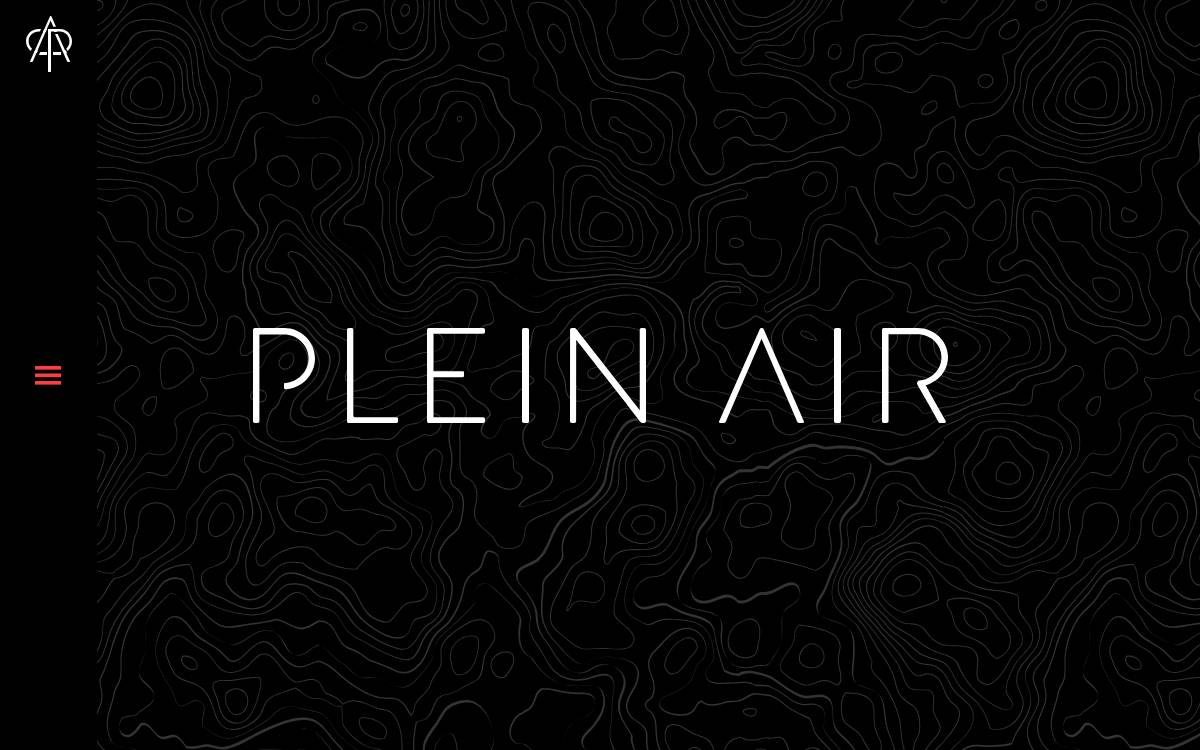 Itspleinair website preview