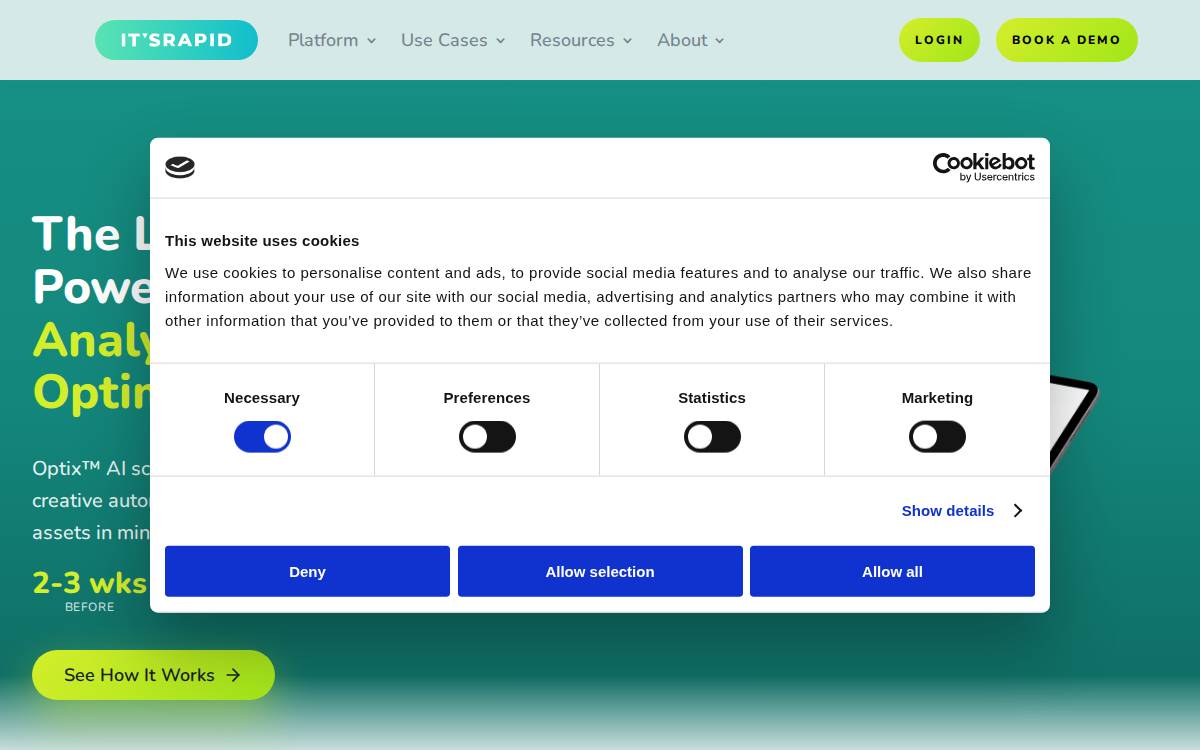 It’sRapid website preview