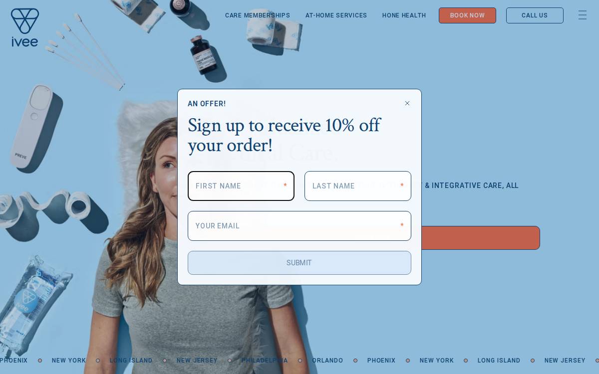 Iveeapp website preview