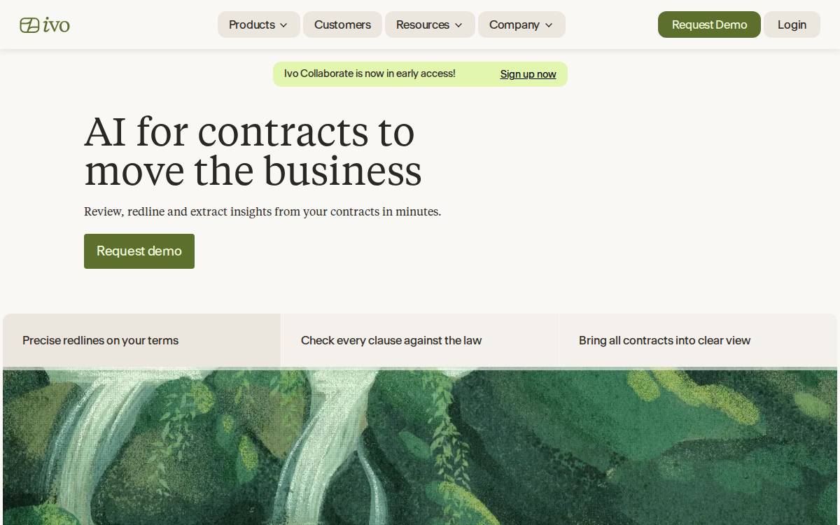 Ivo Ai website preview