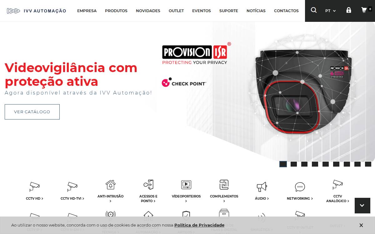 IVV Automação website preview