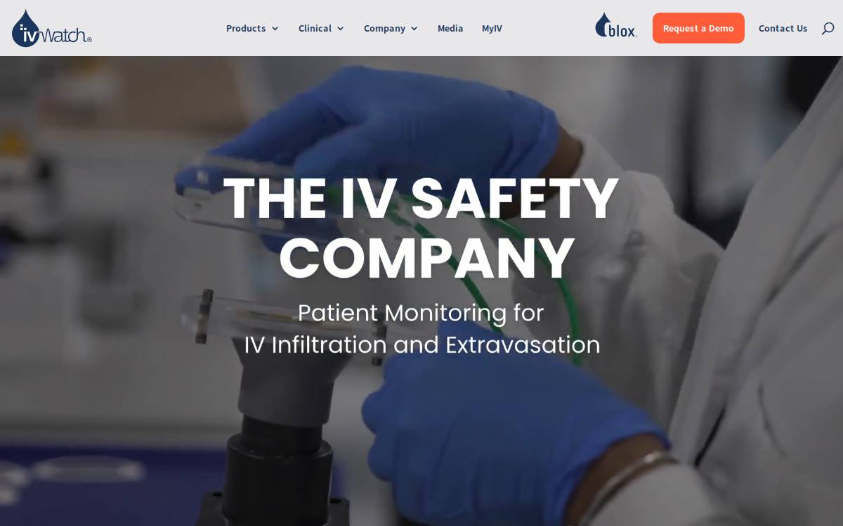 ivWatch website preview