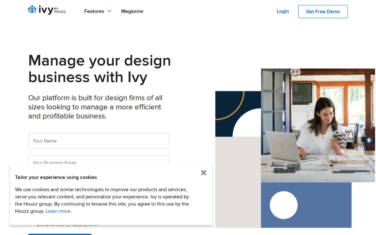 Ivy website preview