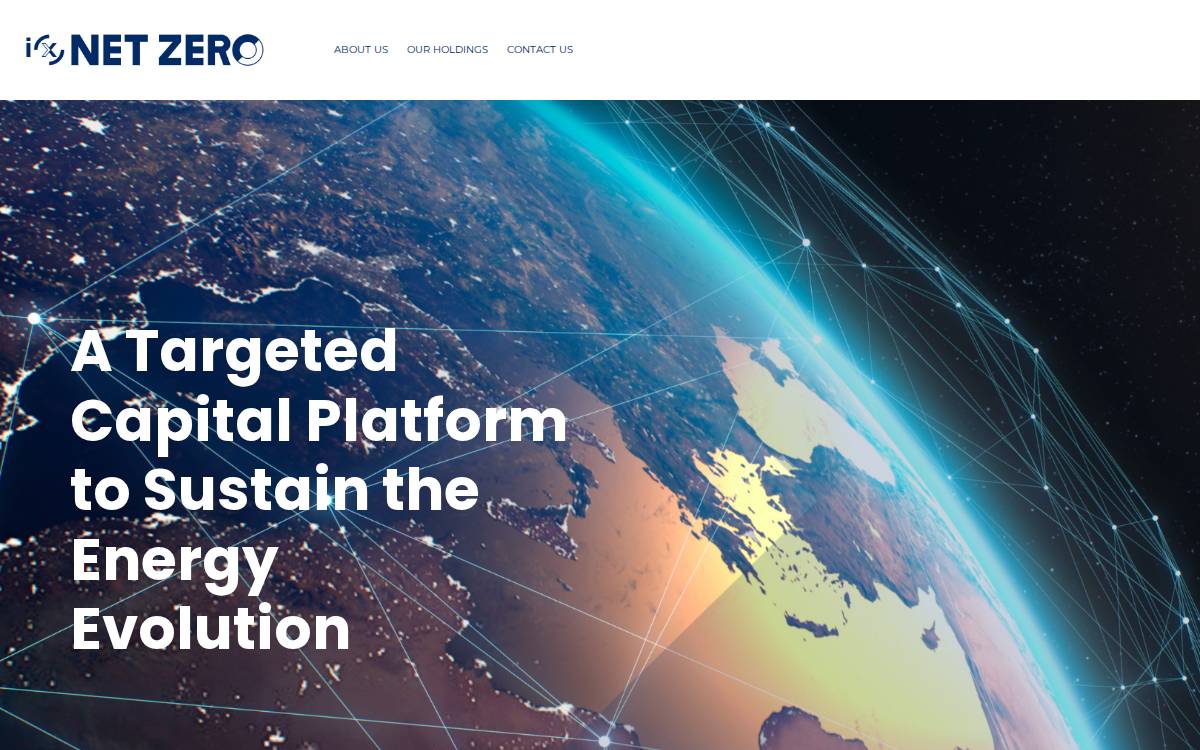 Ix Investment website preview