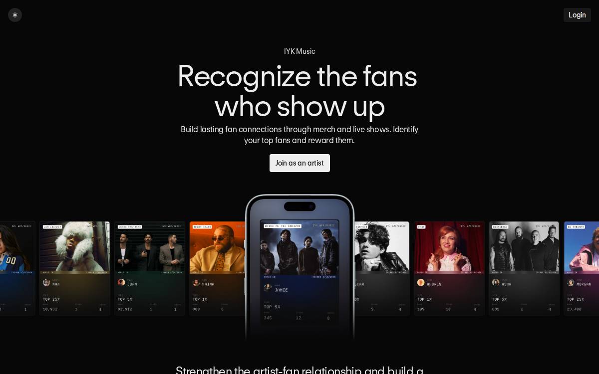 IYK website preview