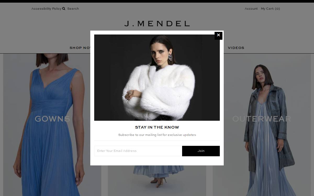 J. Mendel website preview