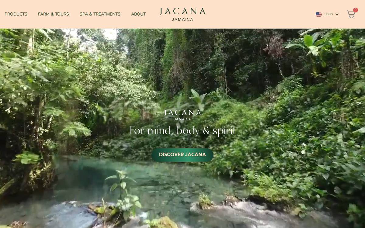 JACANA website preview