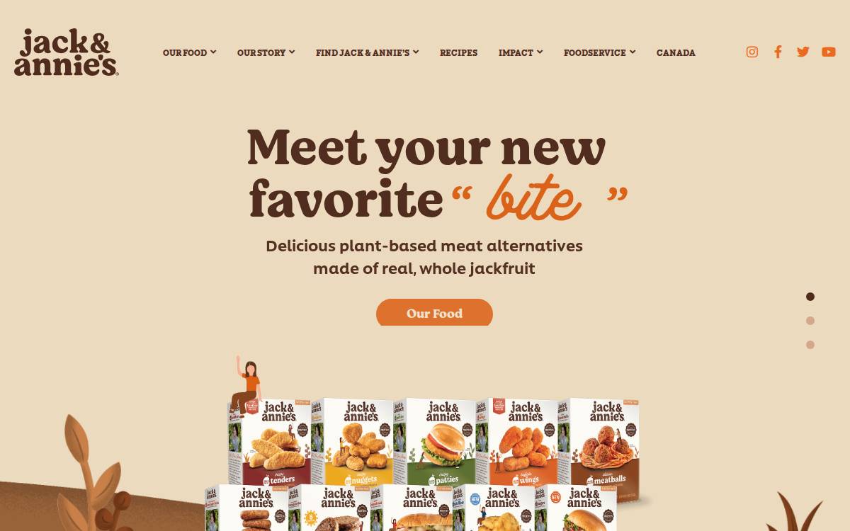 Jackandannies website preview