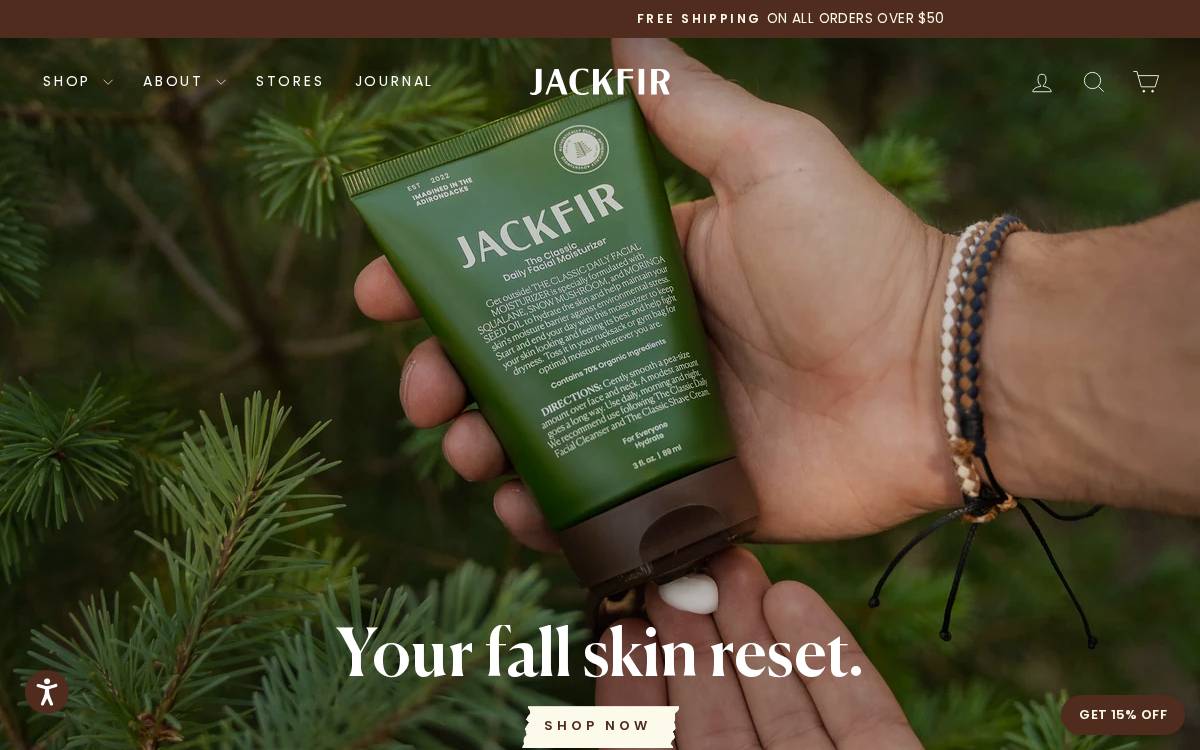 Jackfir website preview