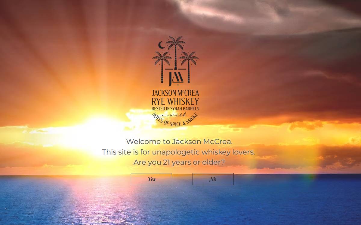 Jackson McCrea website preview