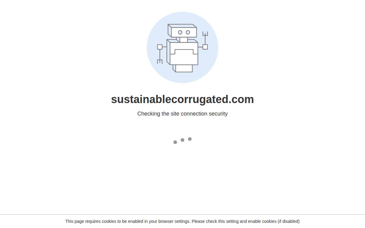 Jackson Paper Manufacturing Sustainable Corrugated website preview