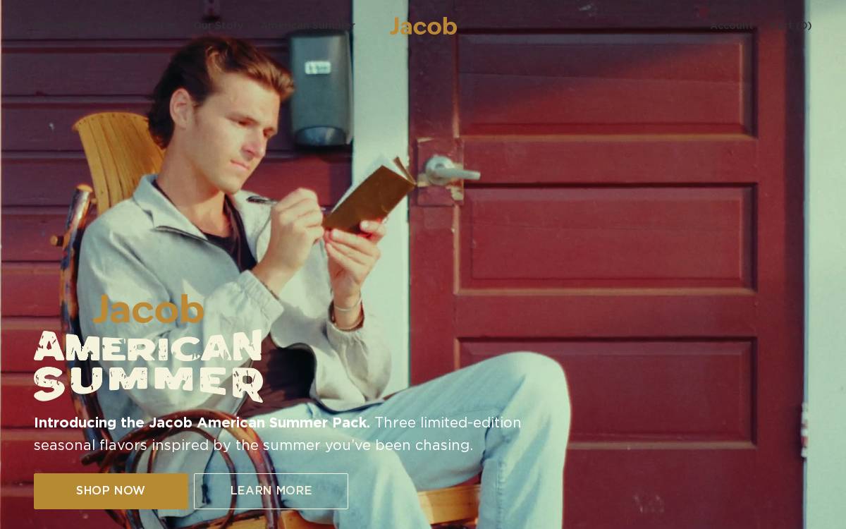 Jacob website preview