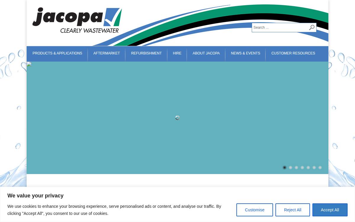 Jacopa website preview