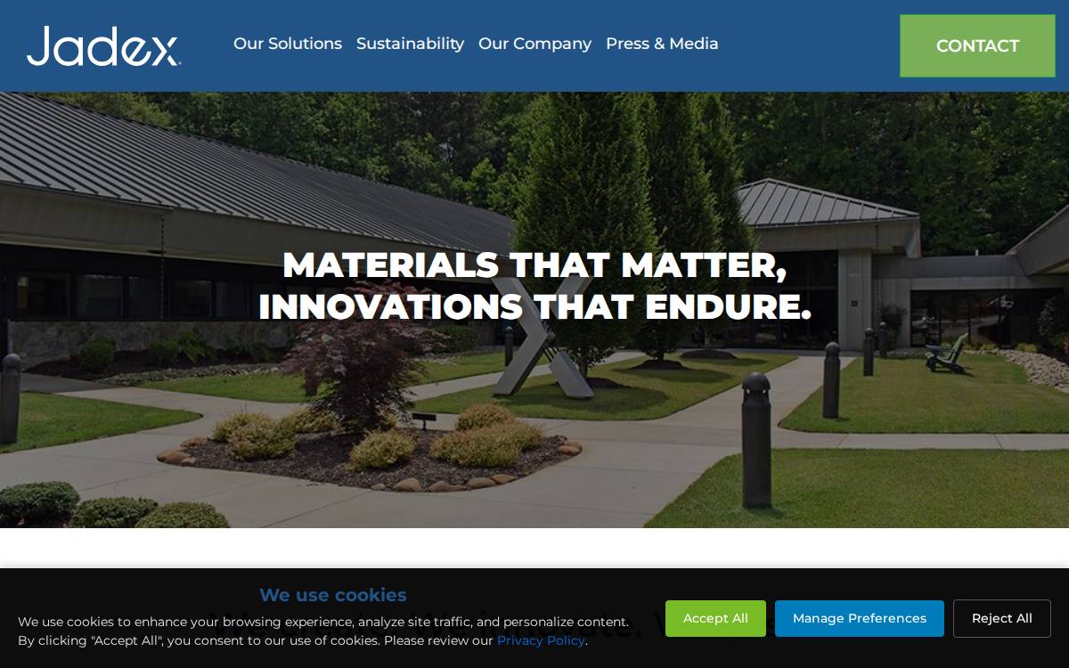 Jadex website preview