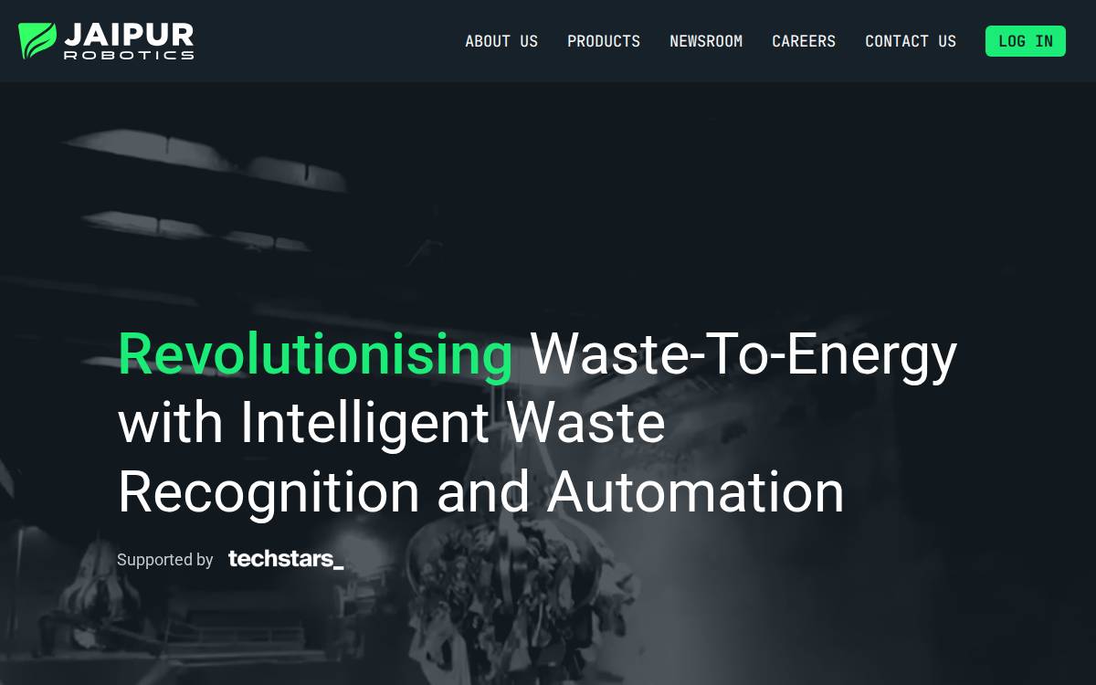 Jaipurobotics website preview