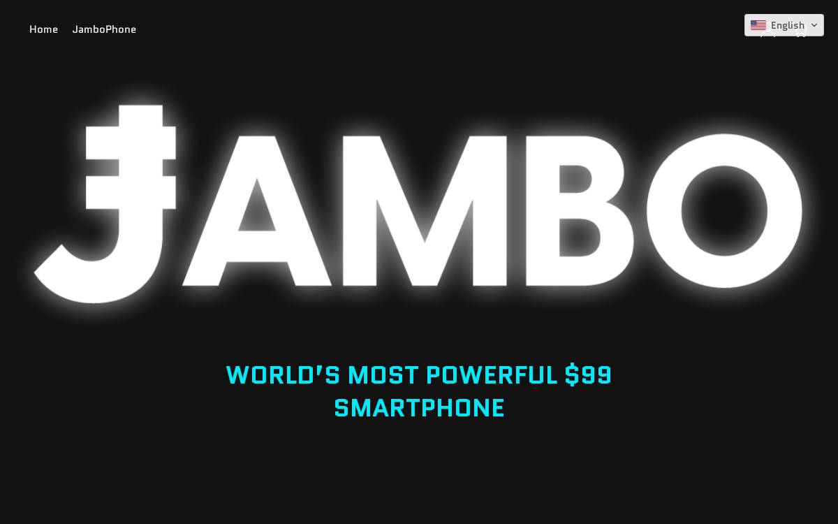 Jambo website preview
