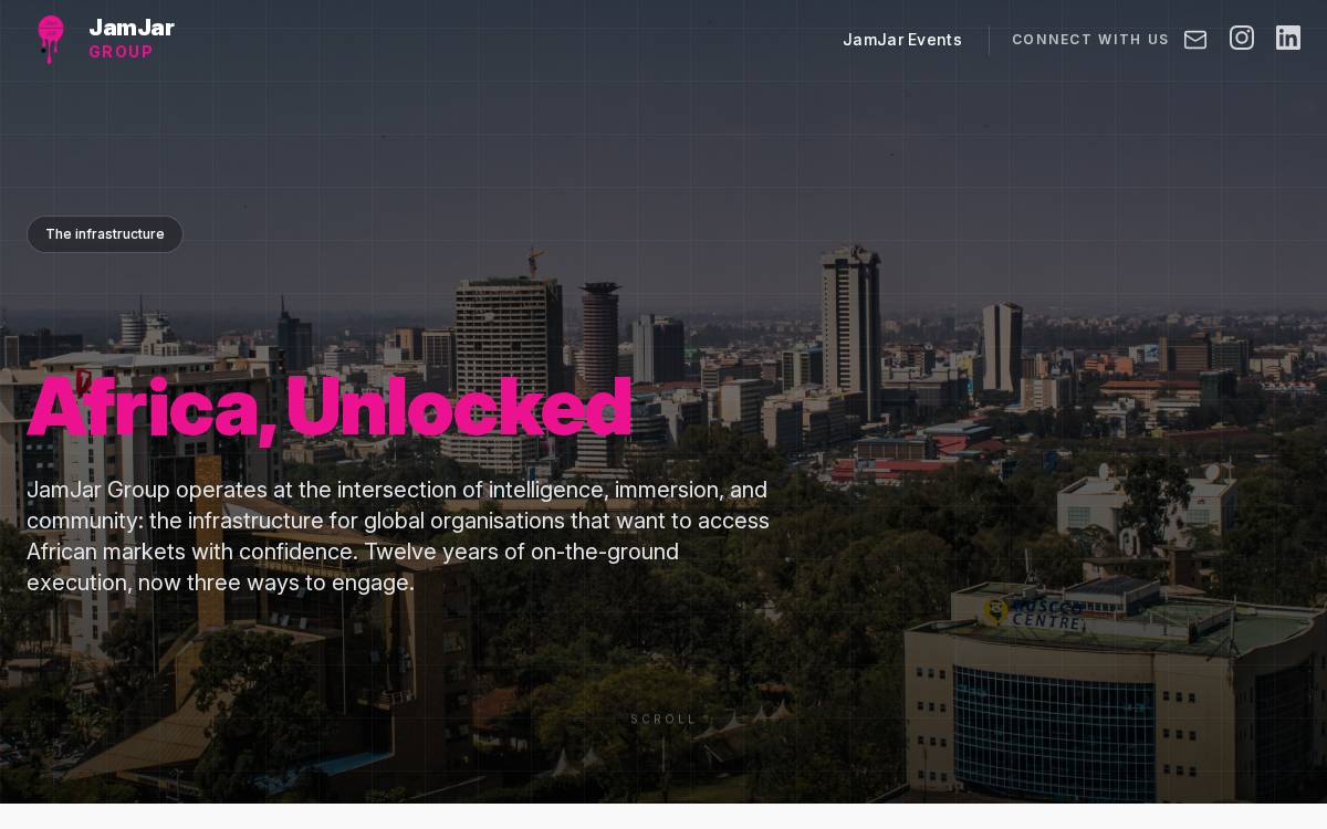 JamJar website preview