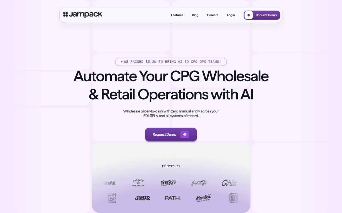 Jampack website preview