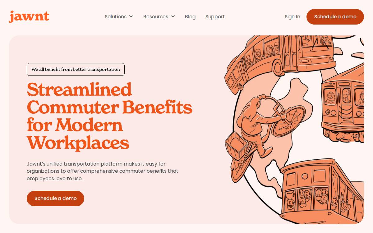 Jawntpass website preview