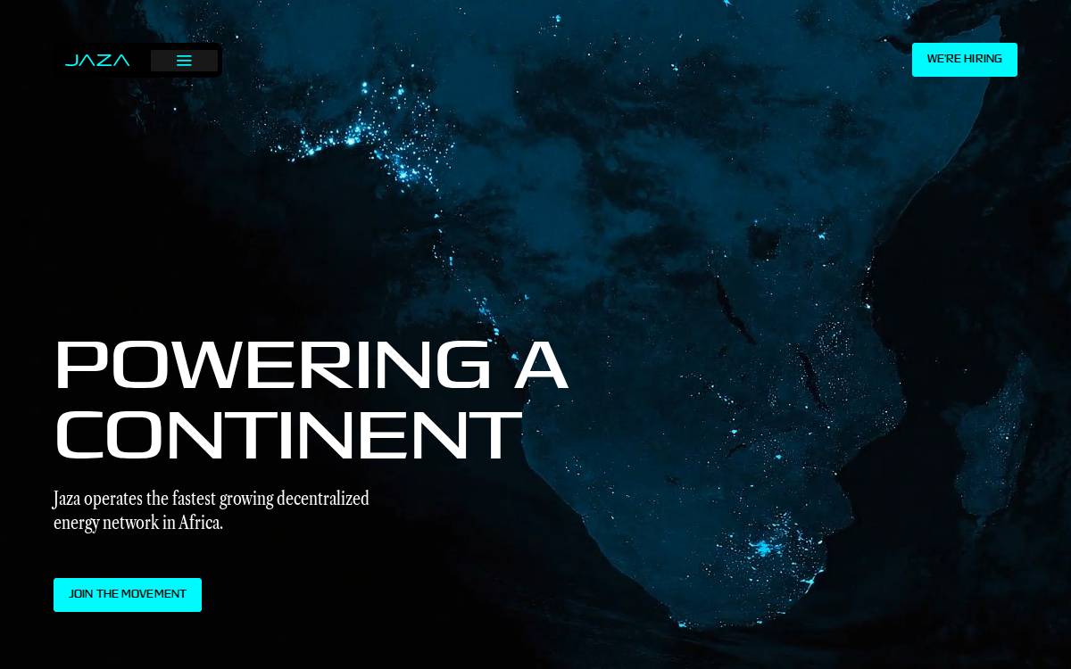 Jaza website preview
