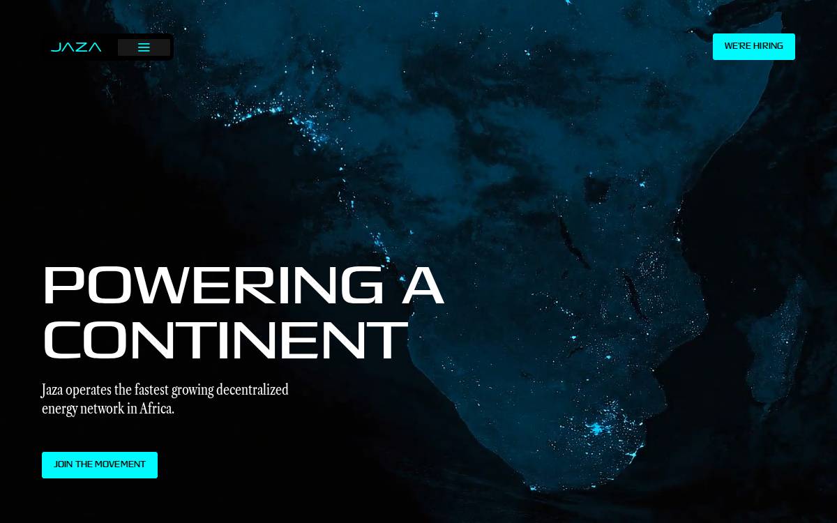 Jaza website preview