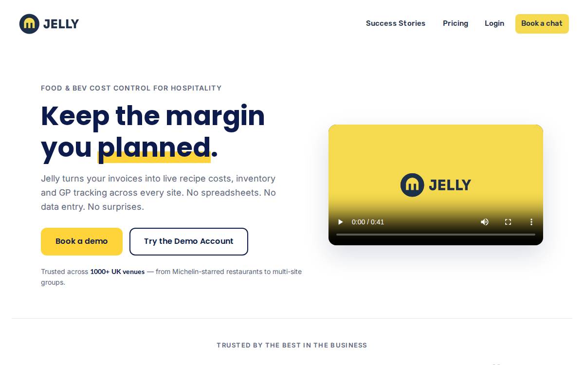 Jelly website preview
