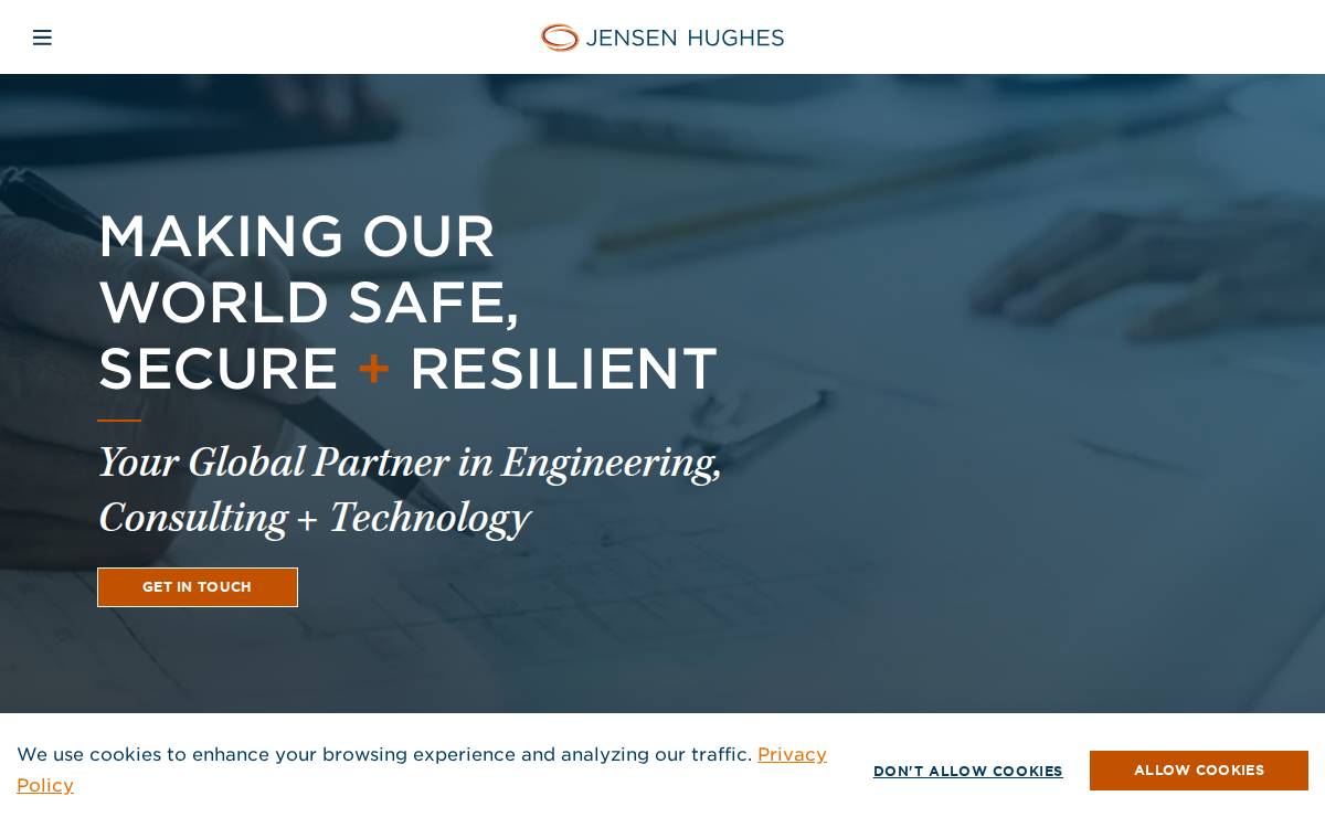 Jensen Hughes website preview