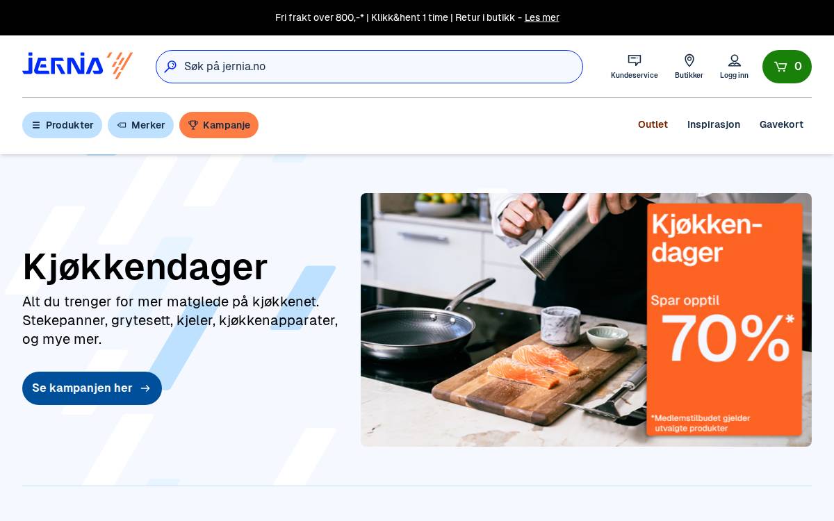Jernia website preview