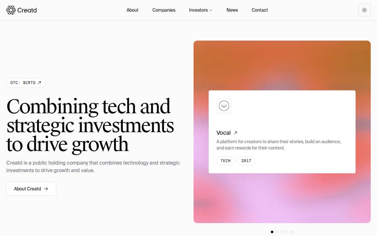 Jerrick Media Holdings website preview