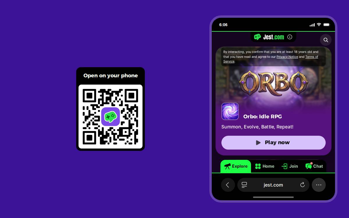 Jest website preview